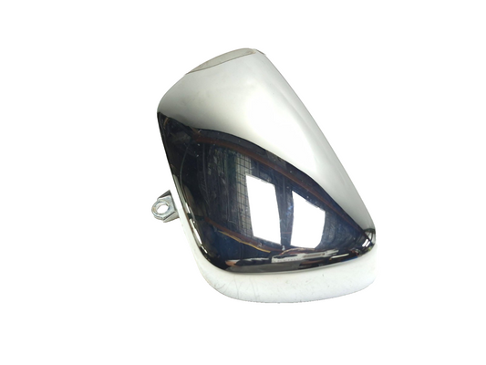 1994-2003 Honda Magna Vf750 Left Carburetor Side Cover Chrome  OEM