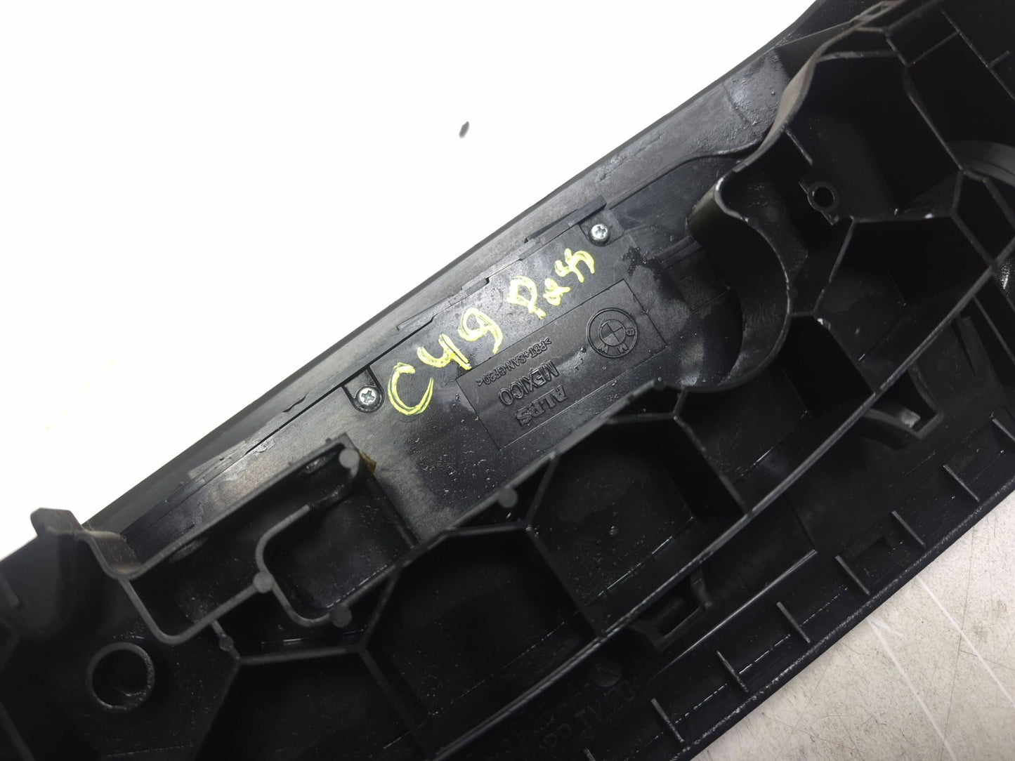 2013 BMW 328i F30 Front Right Passenger Seat Control Switch & Trim OEM