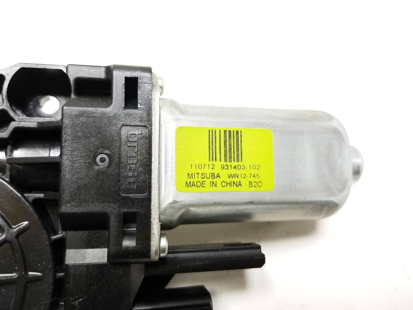2011 - 2022 Jeep Grand Cherokee Window Motor Rear Passenger Side Right OEM