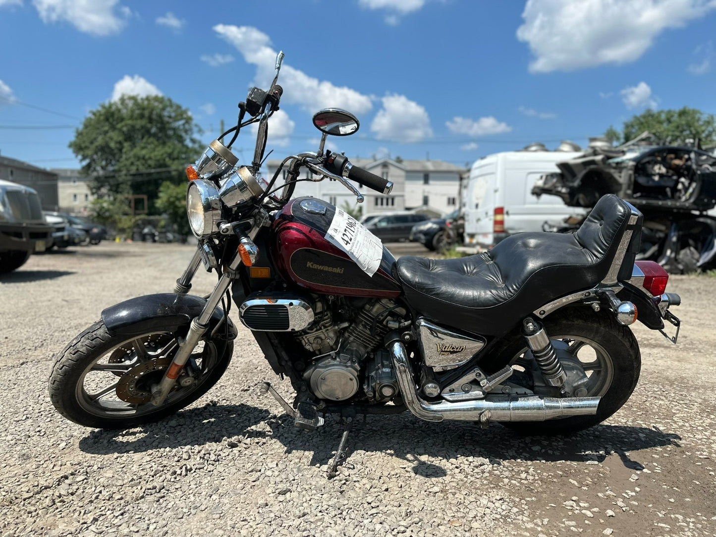 1990 Kawasaki Vn750 Vulcan Engine 22,451 Miles ✅