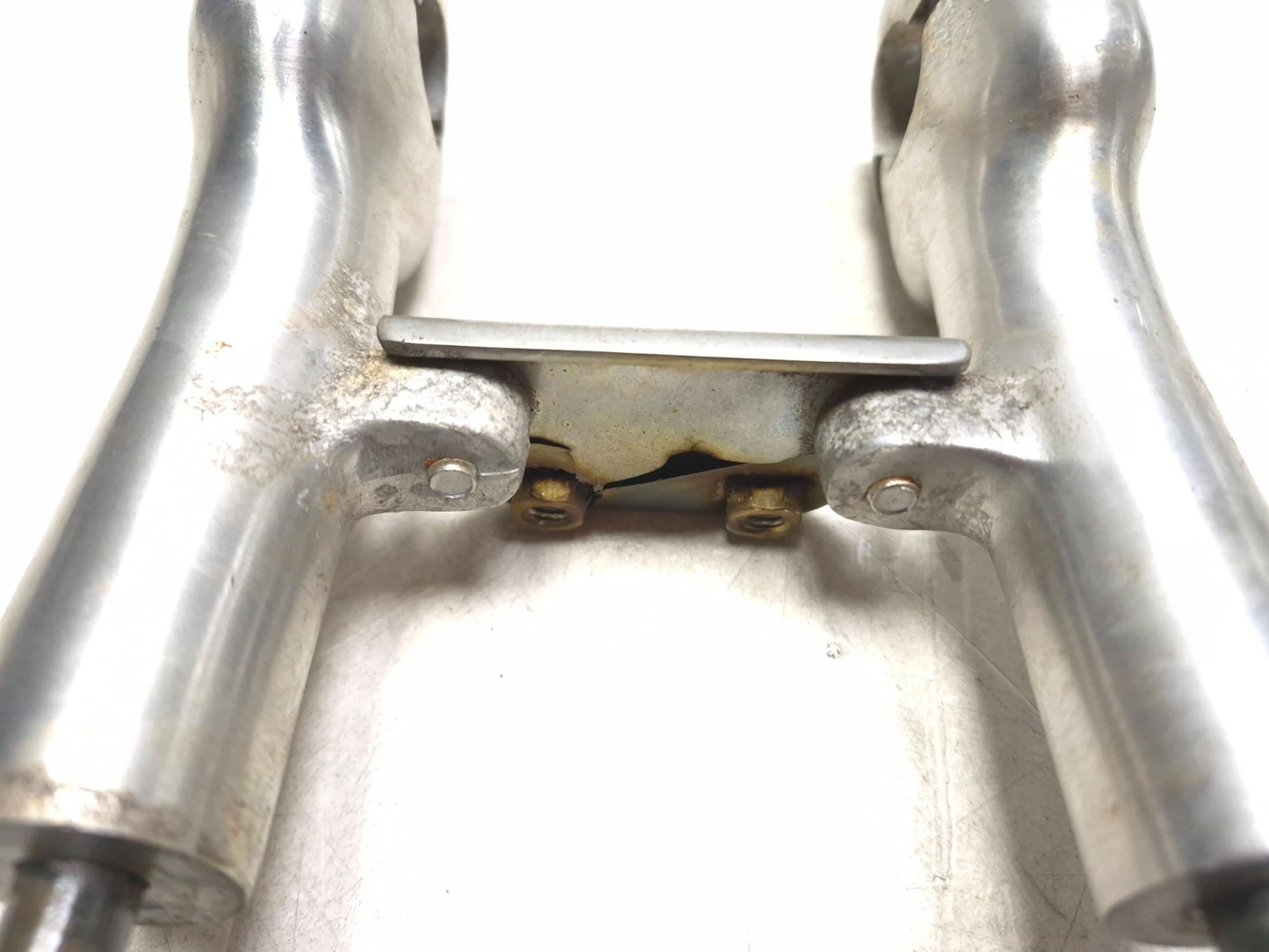 2005 Kawasaki Bn125 Eliminator Riser Clamp Handlebar Pair OEM