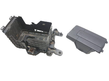 2011 Volkswagen Tiguan Battery Tray Box Holder & Upper Cover Lid OEM