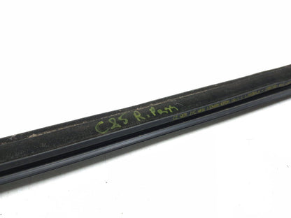 2022 Tesla Model 3 Rear Door Window Belt Molding & Seal Passenger Side 3pcs OEM