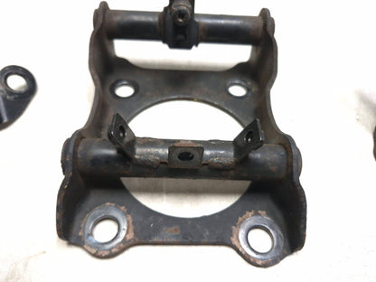 1996 Yamaha Virago Xv750 Front Engine Mounting Bracket 3 Pcs OEM