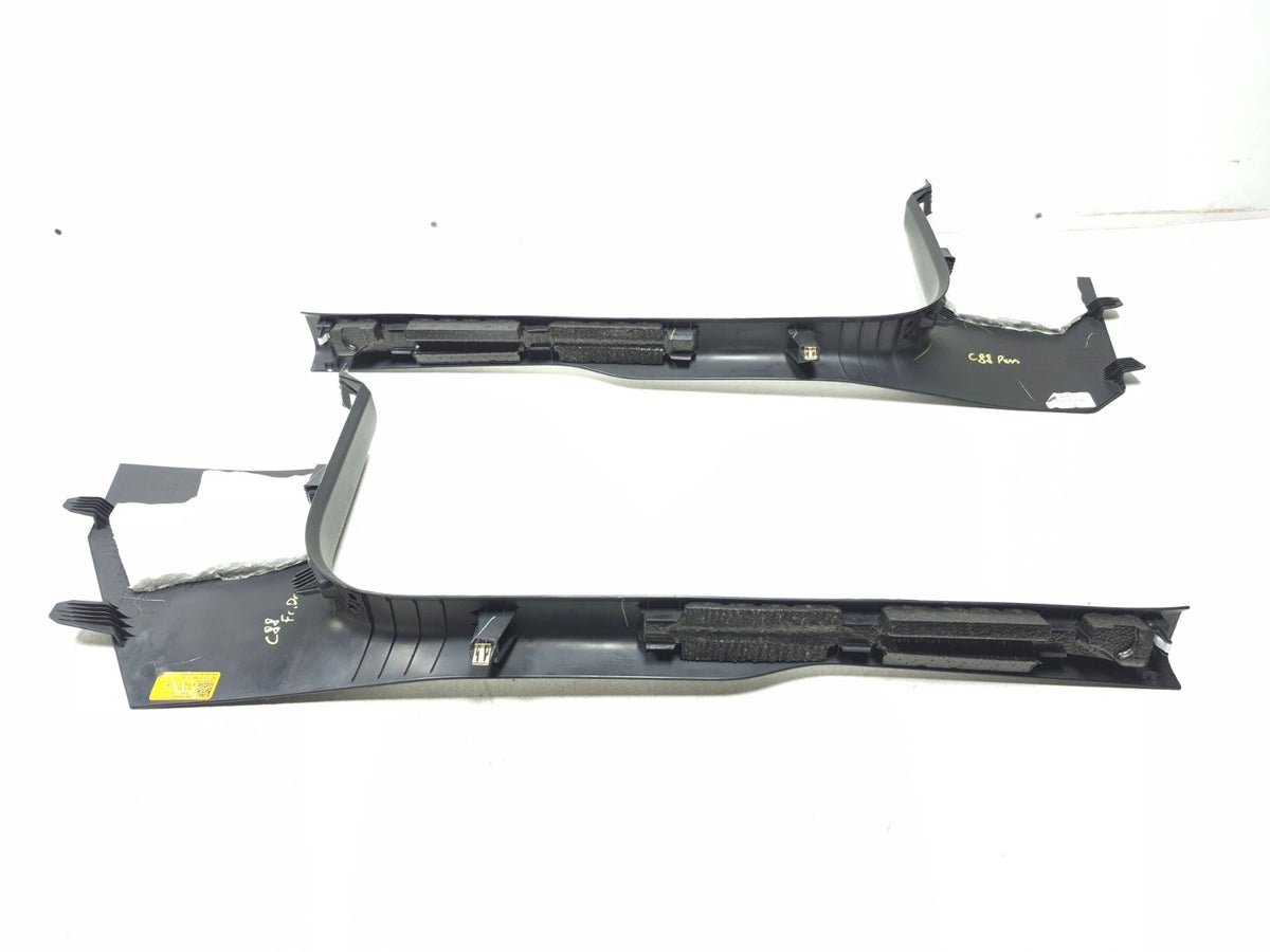 2018 Tesla Model 3 A Pillar Sill Scuff Plate Lower Left & Right 1086290-91-f OEM