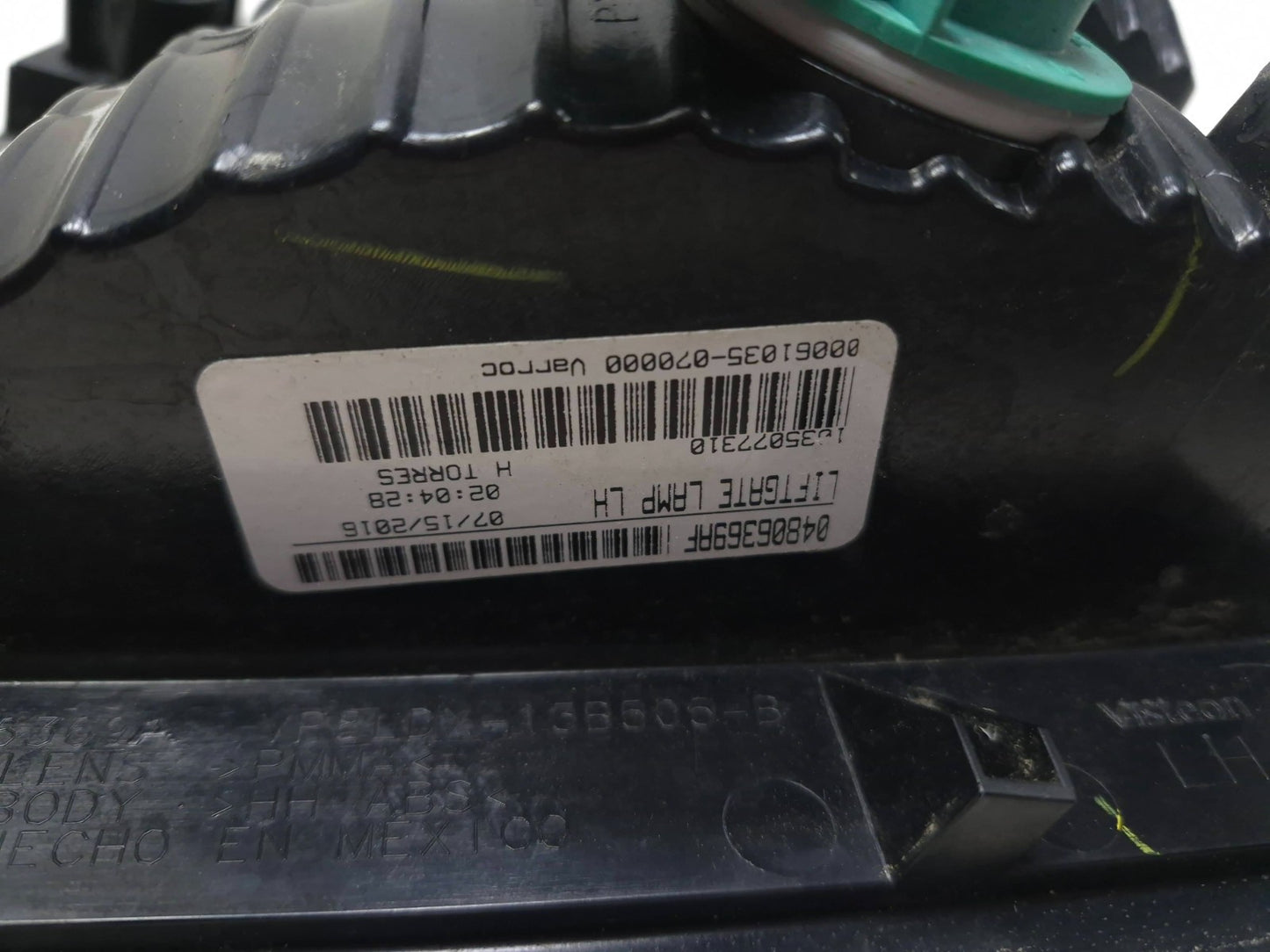 2016 Dodge Journey Tail Light Inner Left & Right OEM