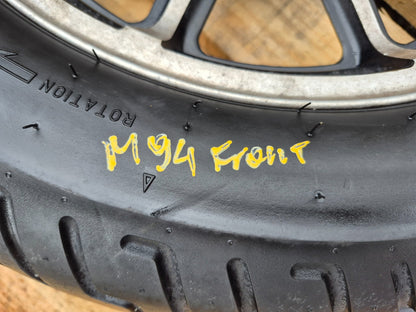 1987 Honda Gl1200i Rear & Front Wheel W/ Tire Pair 15" 16" OEM