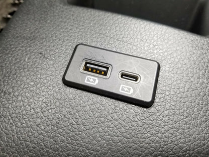 16 17 18 19 Nissan Sentra Center Console Rear Trim Panel Usb Charger OEM 49k