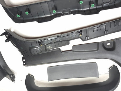 2012 Honda Cr-z Tailgate Trunk Trim Cover 7pcs OEM