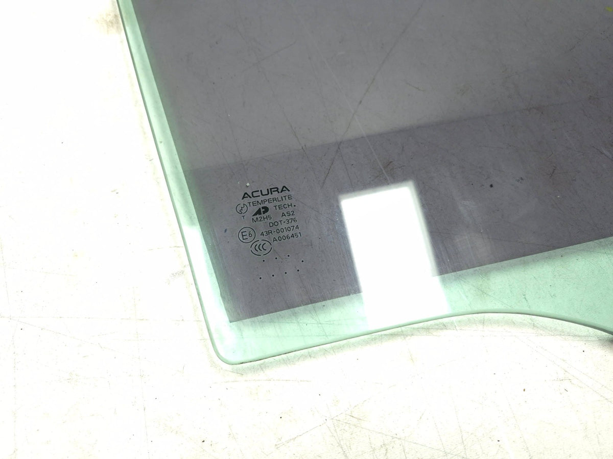 2008 Acura Tl Type-s Rear Door Window Glass Passenge Side Right 73400-sep OEM