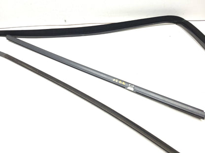 07-13 BMW E70 X5 Door Window Chanel Trim & Seal Front Driver Side Left 4pcs OEM