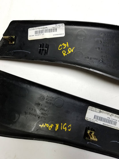 2012 Jeep Grand Cherokee Rear Door Sill Scuff Trim Cover Left & Right OEM
