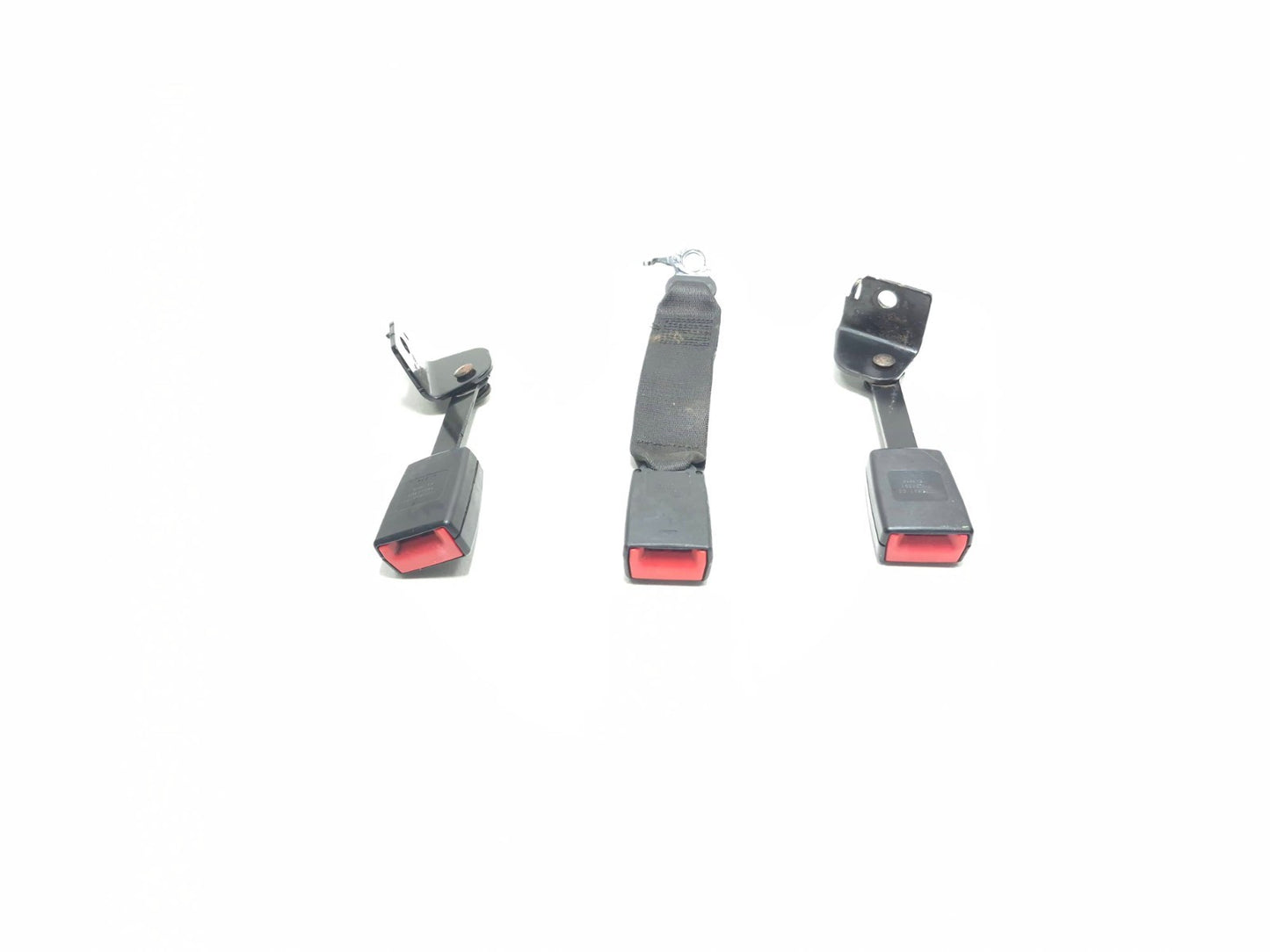 2011 BMW 750li Rear Seat Belt Buckle 3 Pcs OEM