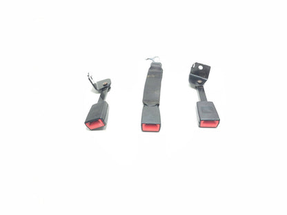 2011 BMW 750li Rear Seat Belt Buckle 3 Pcs OEM