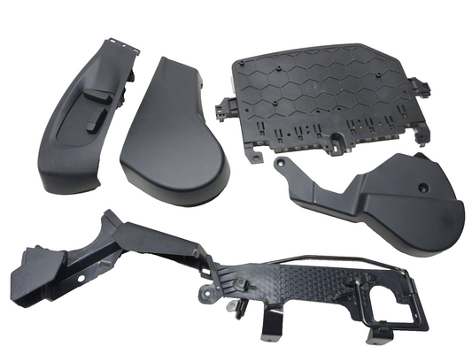 2017 Jaguar Xe Front Left Driver Seat Trim Cover & Switch 5pcs OEM