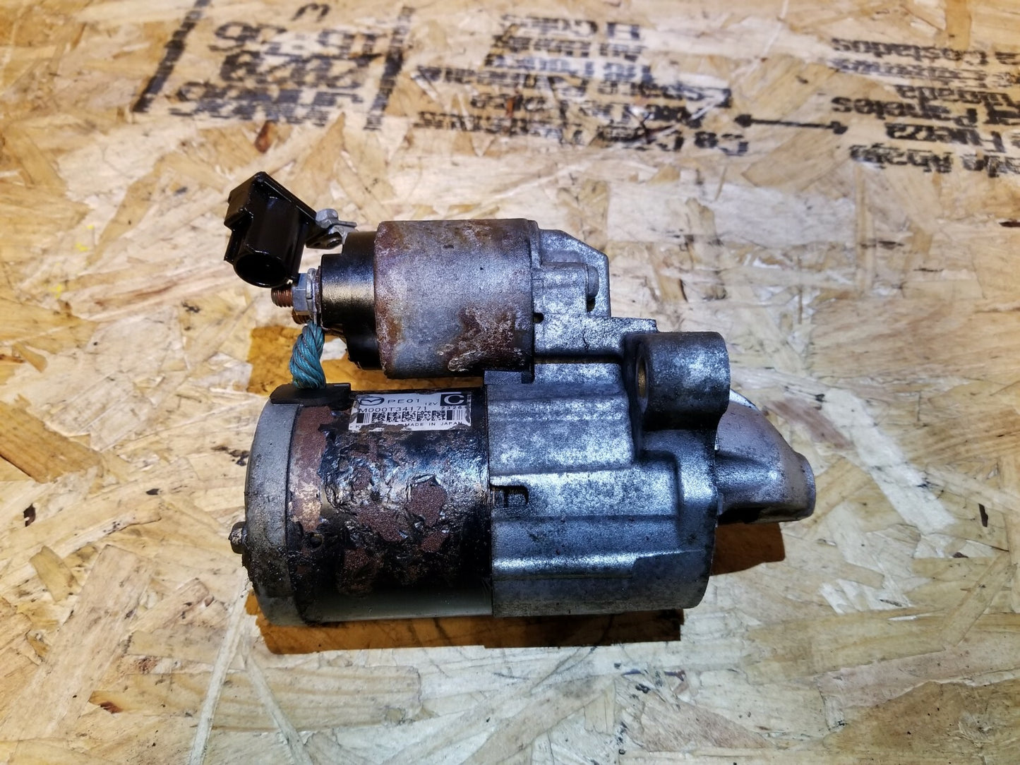 2012 Mazda 3 Starter Motor OEM