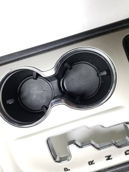 2012 Jeep Grand Cherokee Centr Console Shifter Trim Bezel W/ Cup Holder OEM
