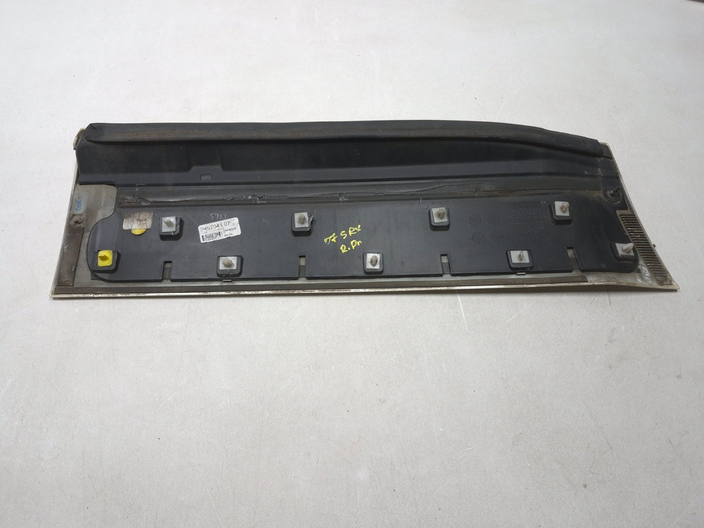 2007 Cadillac SRX Rear Door Lower Finish Panel Molding Driver Side Left OEM