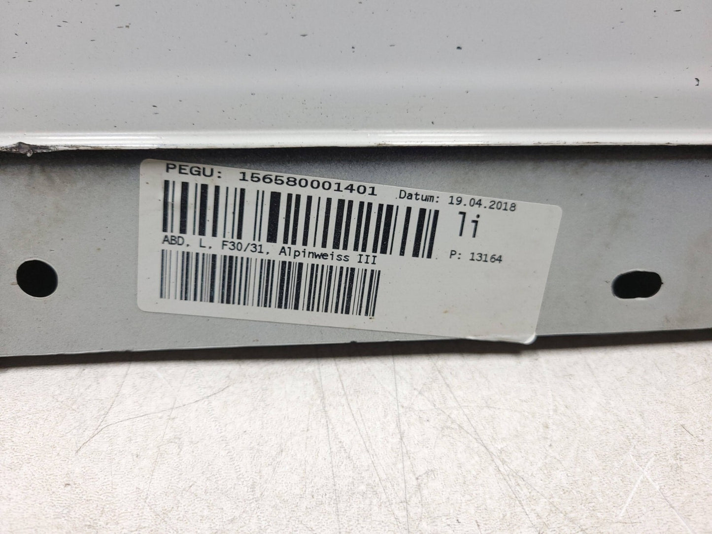 13-18 BMW 330xi F30 Rocker Panel Skirt Molding Driver Side Left OEM ✅