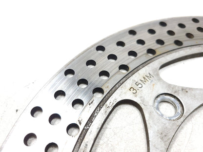 1987 1988 Honda Cbr1000f Hurricane Brake Rotor Disc Front & Rear 3pcs OEM