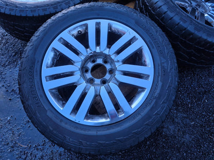 2008 Lincoln Navigator L Wheel Rim W/tire Hankook 275/55 R20 6/32 4 Pcs OEM