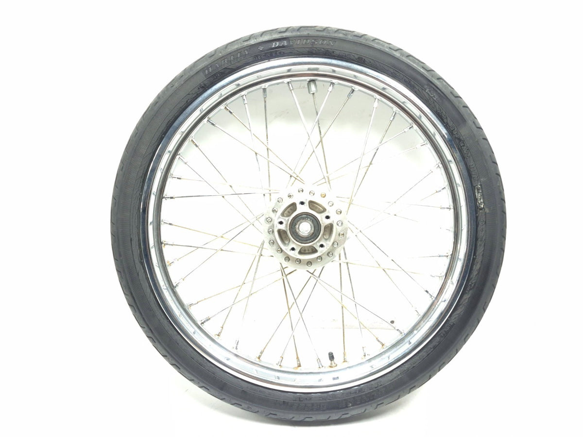 2006 Harley Sportster Xl1200c Xl883c Wheel Rim W/ Tire Front & Rear R16 R21 OEM