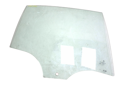 2013 BMW 328i F30 Rear Door Window Glass Passenger Side Right OEM