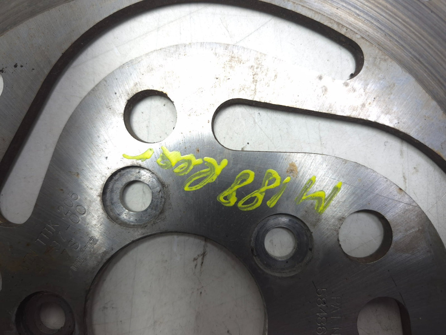 2008 Harley-davidson Dyna Fat Bob Fxdf Rear Brake Rotor Disc OEM