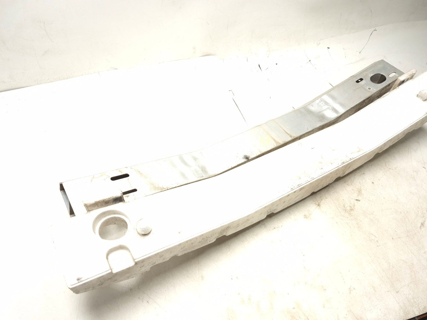 2012 Nissan Leaf Front Bumper Impact Bar W/ Foam Impact Absorber Pair OEM