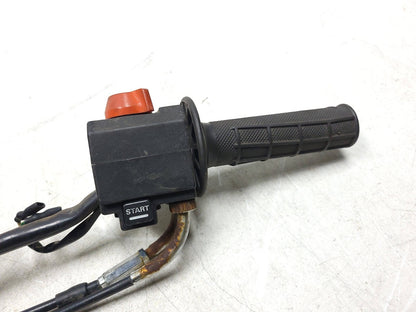 1984-1987 Honda Gl1200 Goldwing Right Handlebar Kill Switch & Throttle Tube OEM