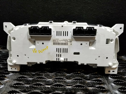 2016 Jeep Compass Instrument Cluster Speedometer OEM