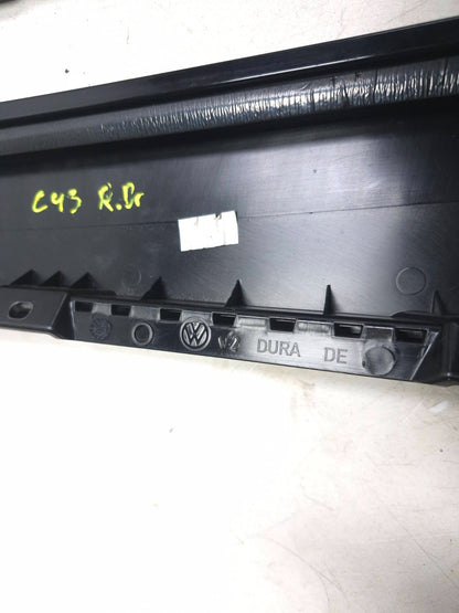 2011 Volkswagen Tiguan Door B Pillar Applique Molding Trim 3pcs OEM