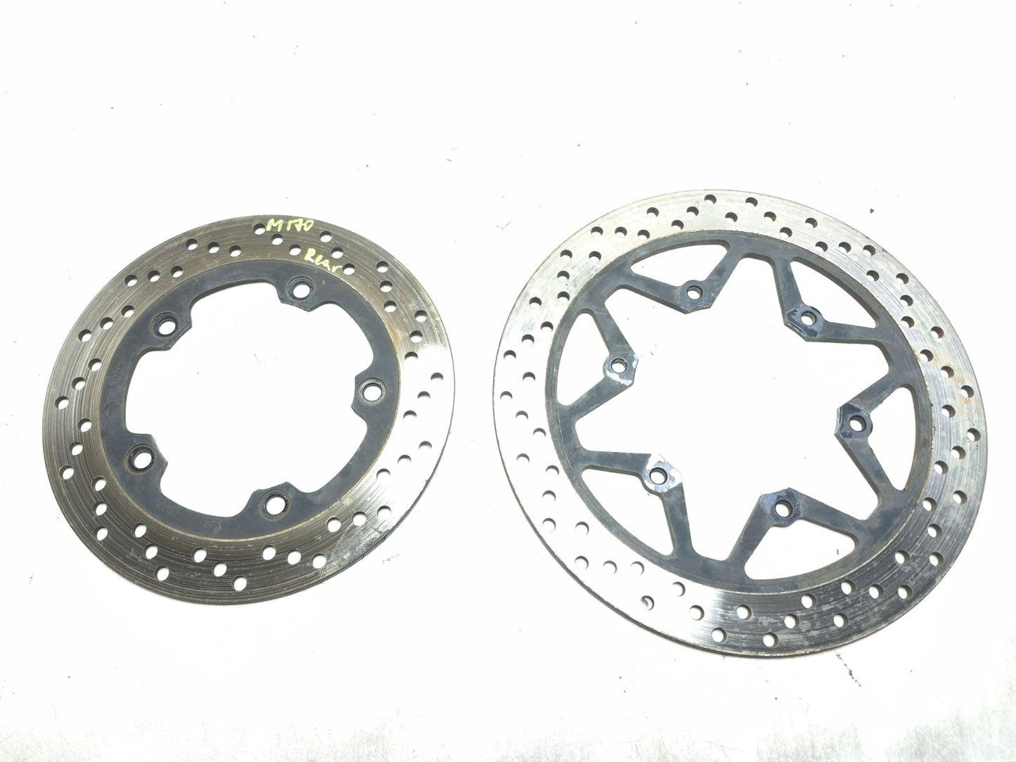 2015 Suzuki Gw250 Inazuma 250 Brake Disc Rotor Front & Rear Pair OEM