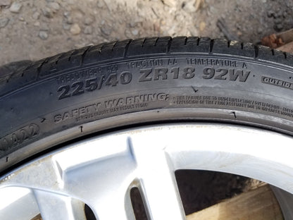 2012 VW Golf GTI Wheel Rim W/ Tire 225/40zr18 4pcs OEM