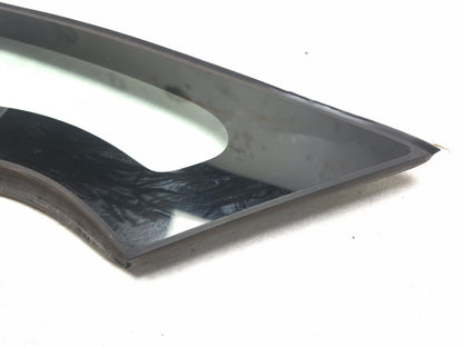 2012 Nissan Leaf Front Quarter Opera Vent Window Glass Left Driver Side OEM