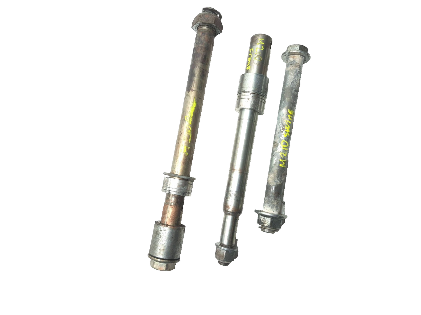 2011 - 2020 Harley Sportster Xl883 Wheel Axle Front & Rear W/ Pivot Bolt 3pcs