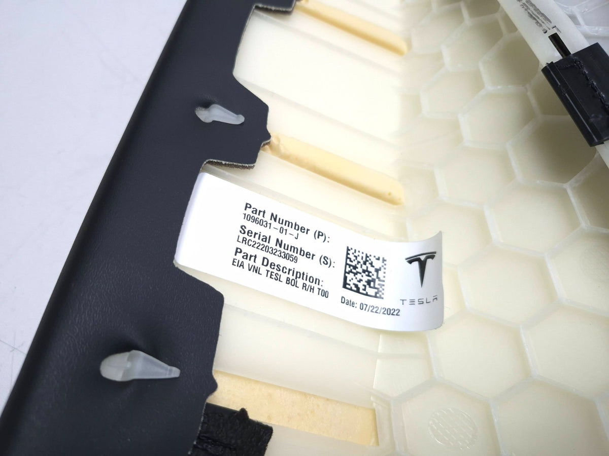 2022 Tesla Model 3 Rear Seat Side Bolster Cushion Left & Right OEM
