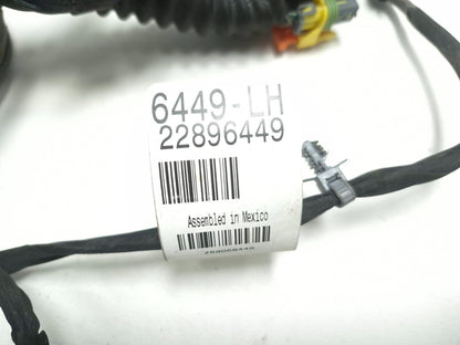 2013 Cadillac Escalade Rear Door Wire Harness Driver Side Left OEM