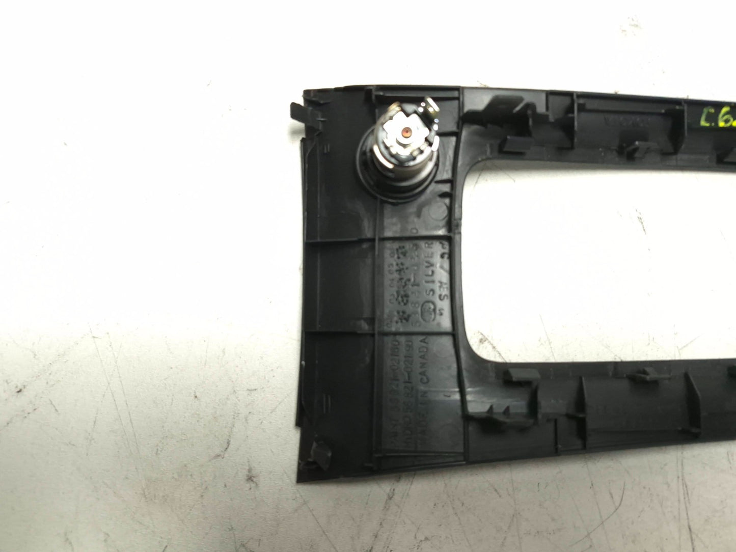2007 Toyota Corolla Center Console Shifter Bezel Trim OEM