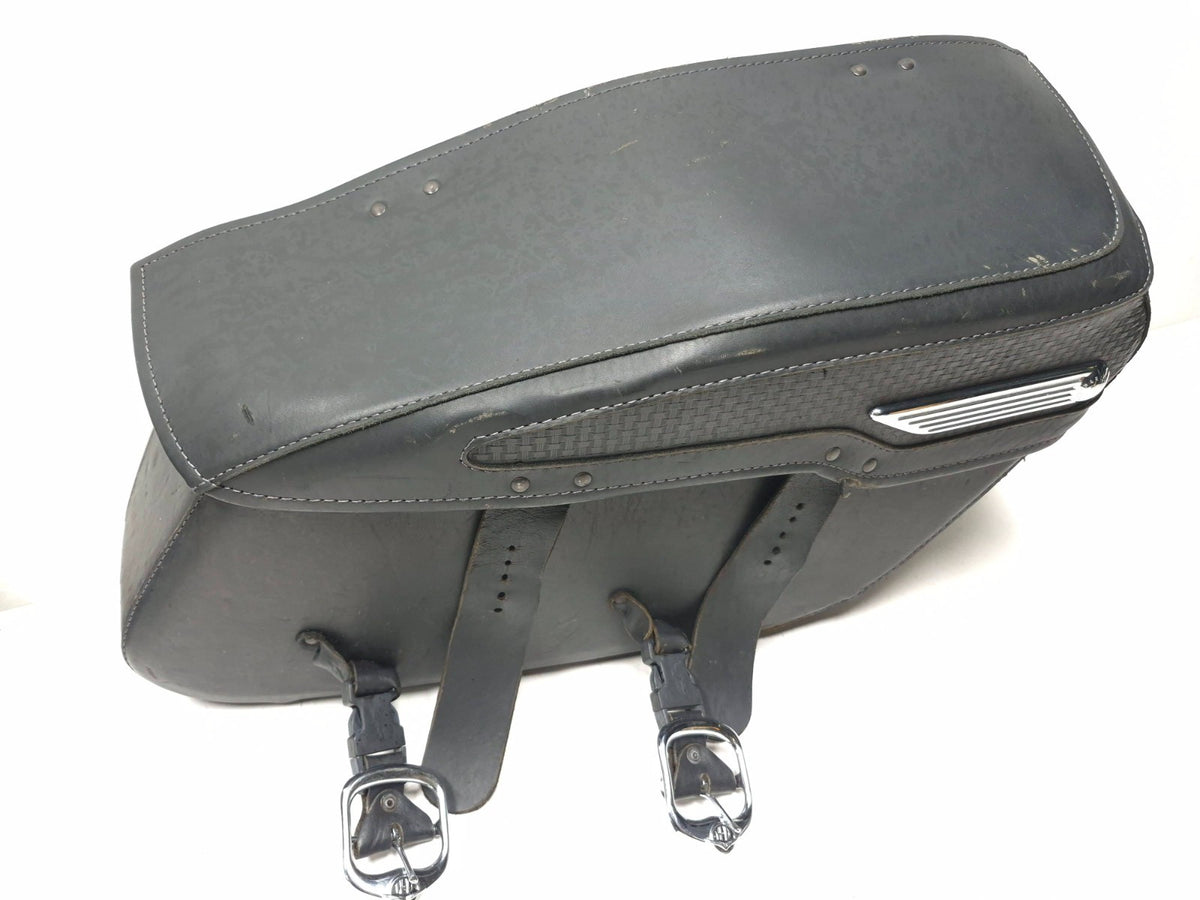 1998-2007 Harley Road King Classic Leather Saddlebag Left & Right OEM