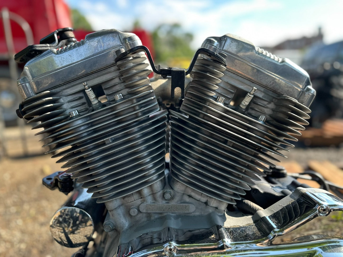 2004 Harley-davidson Sportster Xl883 Engine Motor & Transmission OEM