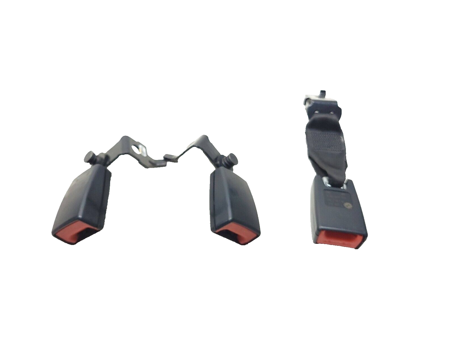 2007 - 2013 BMW X5 X6 E70 Rear Seat Belt Buckle Latch 3pcs OEM