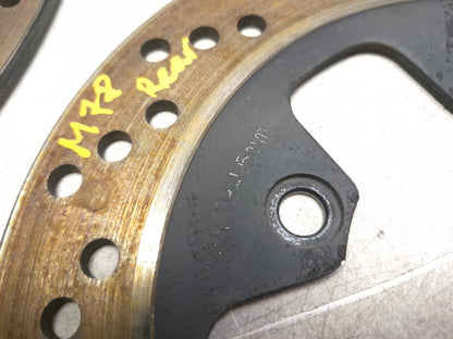 2006 Suzuki Katana Gsx600f Rear & Front Brake Disc 3 Pcs OEM