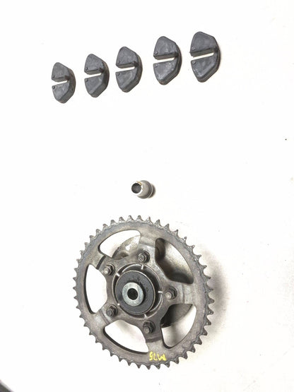 2001 Suzuki Gsx 750f Katana Rear Sprocket Assembly & Drive Chain OEM