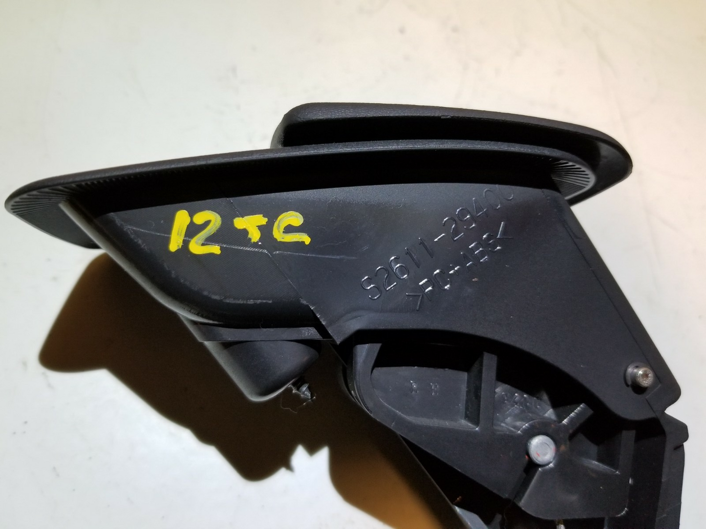 2012 Scion Tc Rear Seat Trim & Seat Lock Control Lever & Guide Sleeve 13 Pcs OEM
