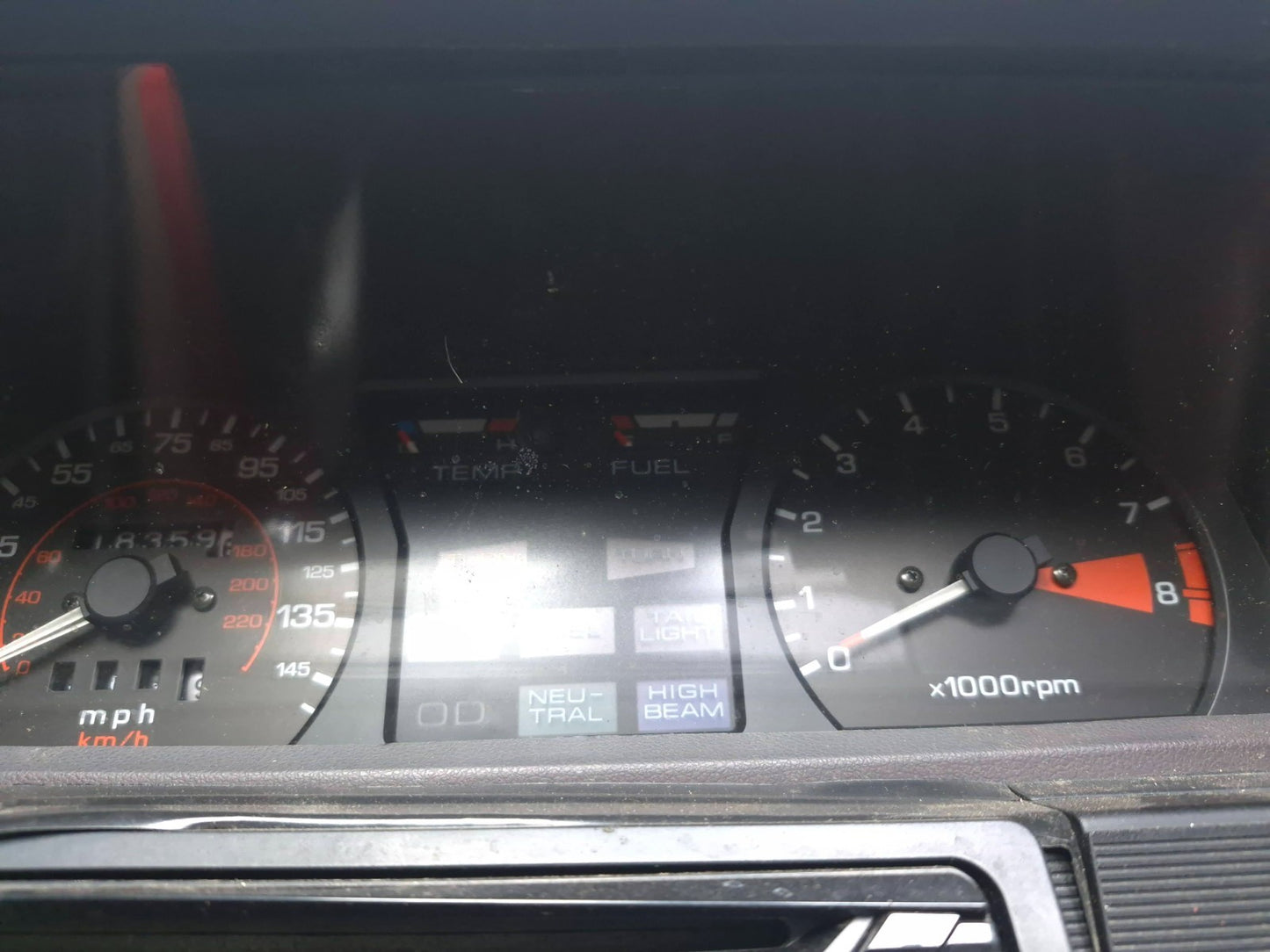 1987 Honda Goldwing 1200i Front Fairing W/ Speedometer Instrument Cluster OEM