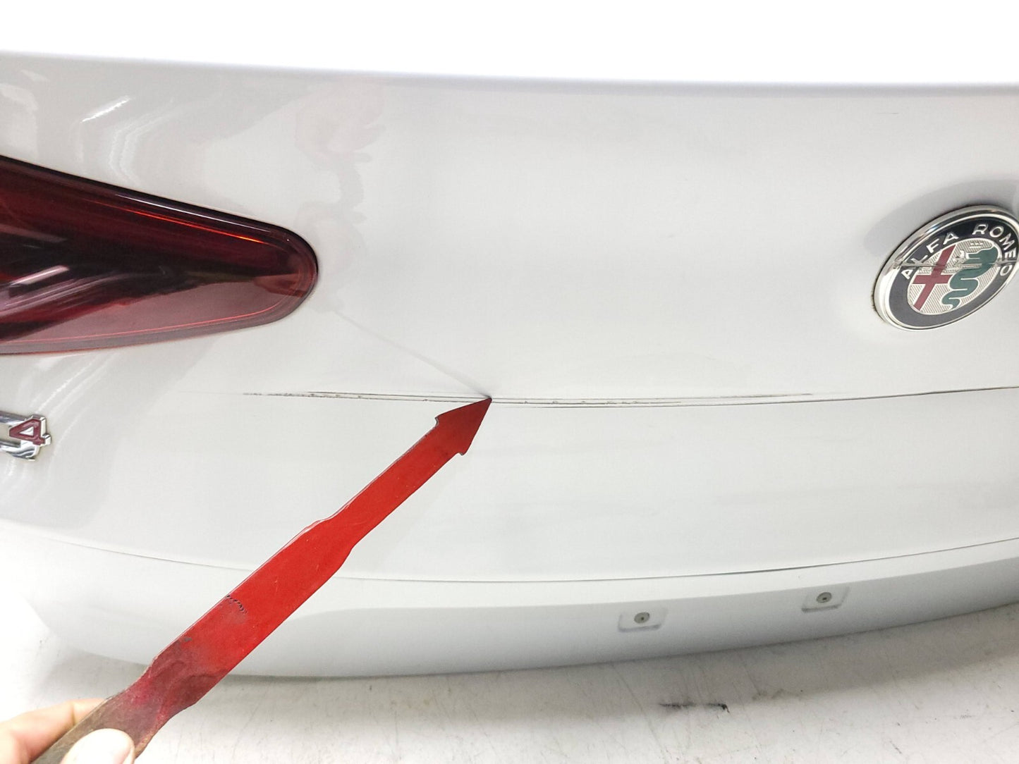 2018 Alfa Romeo Stelvio Tailgate Liftgate Trunk Back Door Shell OEM ✅