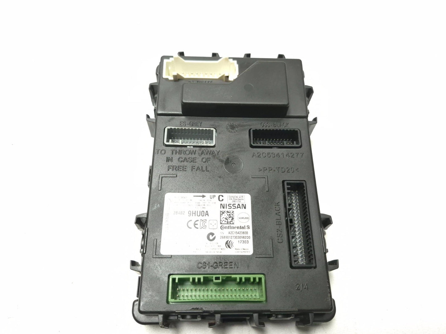 2018 Nissan Altima Bcm Body Control Module  OEM