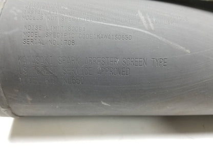 2022 Kawasaki Klr650 Kl650l Silencer Muffler Exhaust OEM