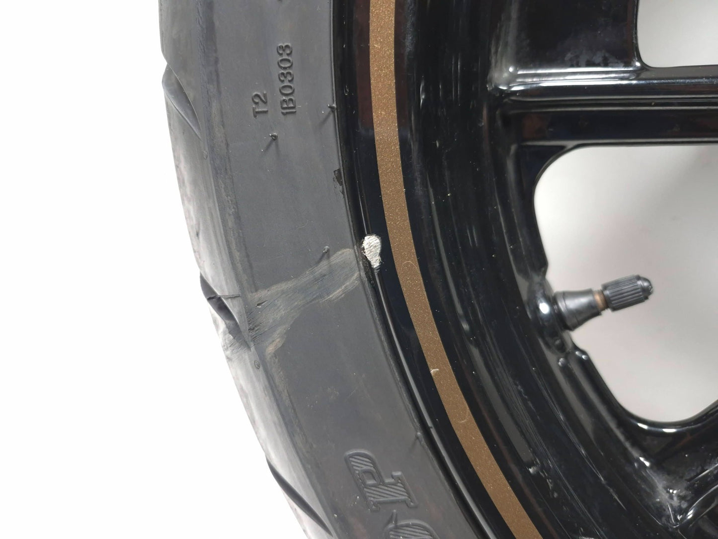 2015-2024 Kawasaki Vulcan S 650 Rear Wheel Rim Black 17x4.5 OEM
